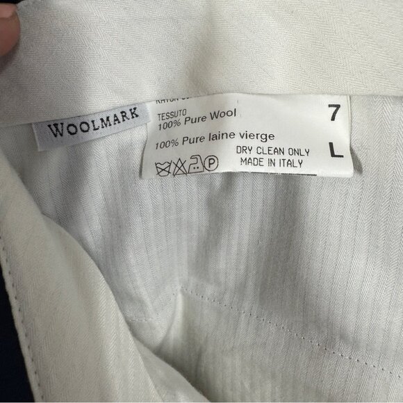 Canali Navy Pinstripe Wool Blazer Set Size 54L Made in Italy Classic Tailored - Picture 13 of 16